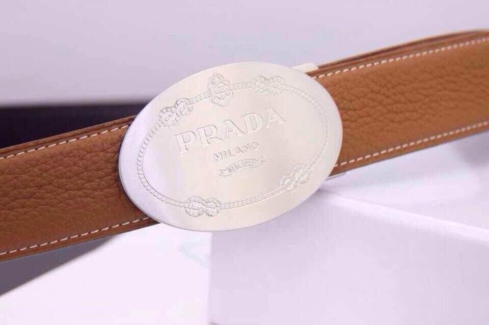 Super Perfect Quality Pada Belts(100% Genuine Leather,steel buckle)-072