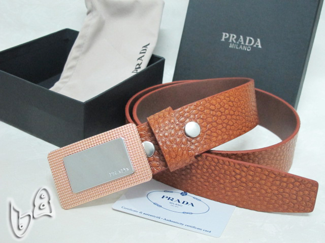 Super Perfect Quality Pada Belts(100% Genuine Leather,steel buckle)-075