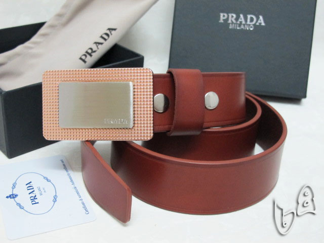 Super Perfect Quality Pada Belts(100% Genuine Leather,steel buckle)-085