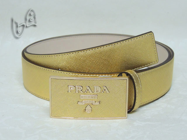 Super Perfect Quality Pada Belts(100% Genuine Leather,steel buckle)-091