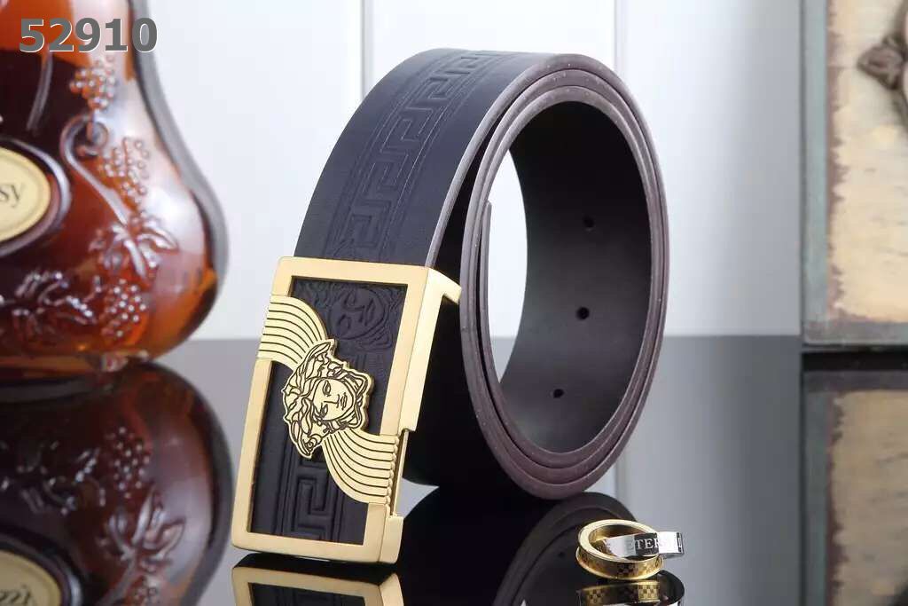 Super Perfect Quality V Belt(100% Genuine Leather,Steel Buckle)-083