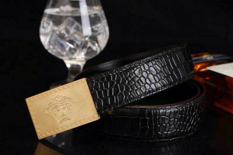 Super Perfect Quality V Belt(100% Genuine Leather,Steel Buckle)-173