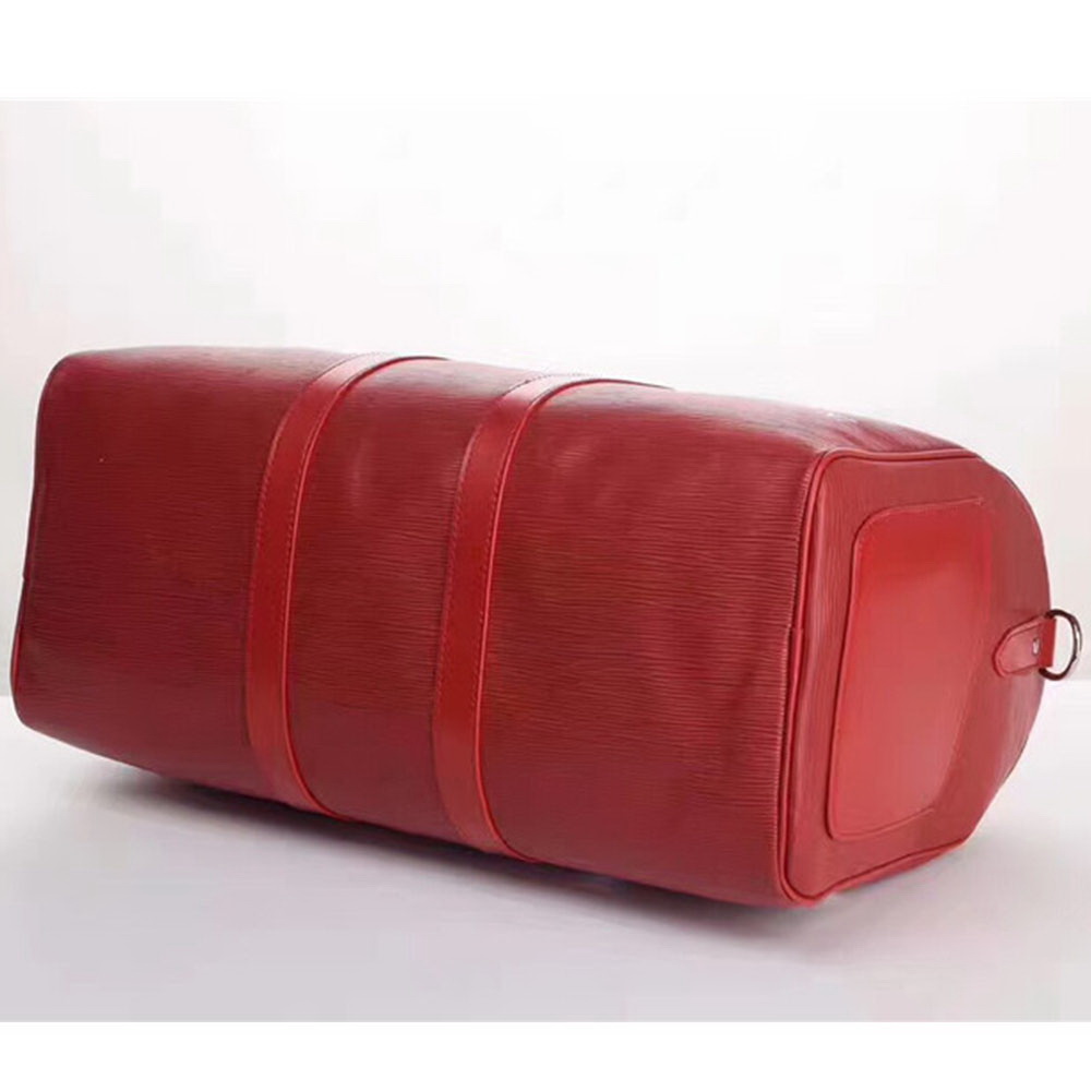 Supreme x LV Luggage Red Bags