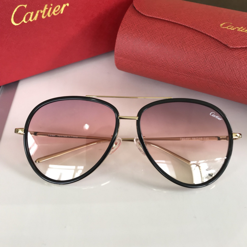 Cartier Sunglasses AAAA-046