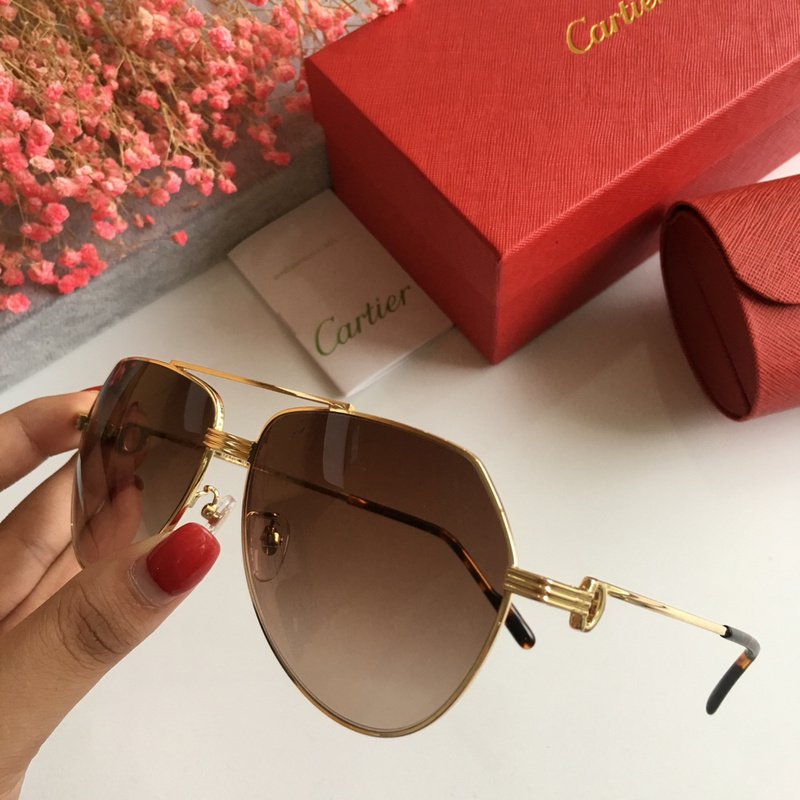 Cartier Sunglasses AAAA-054