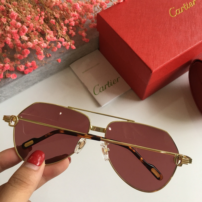 Cartier Sunglasses AAAA-058