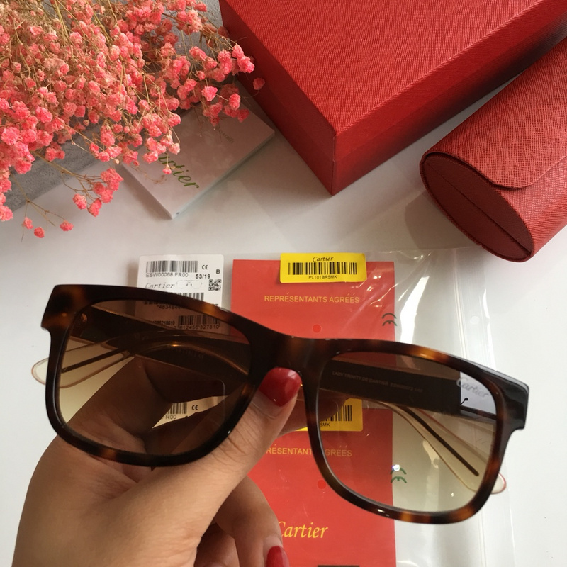 Cartier Sunglasses AAAA-068