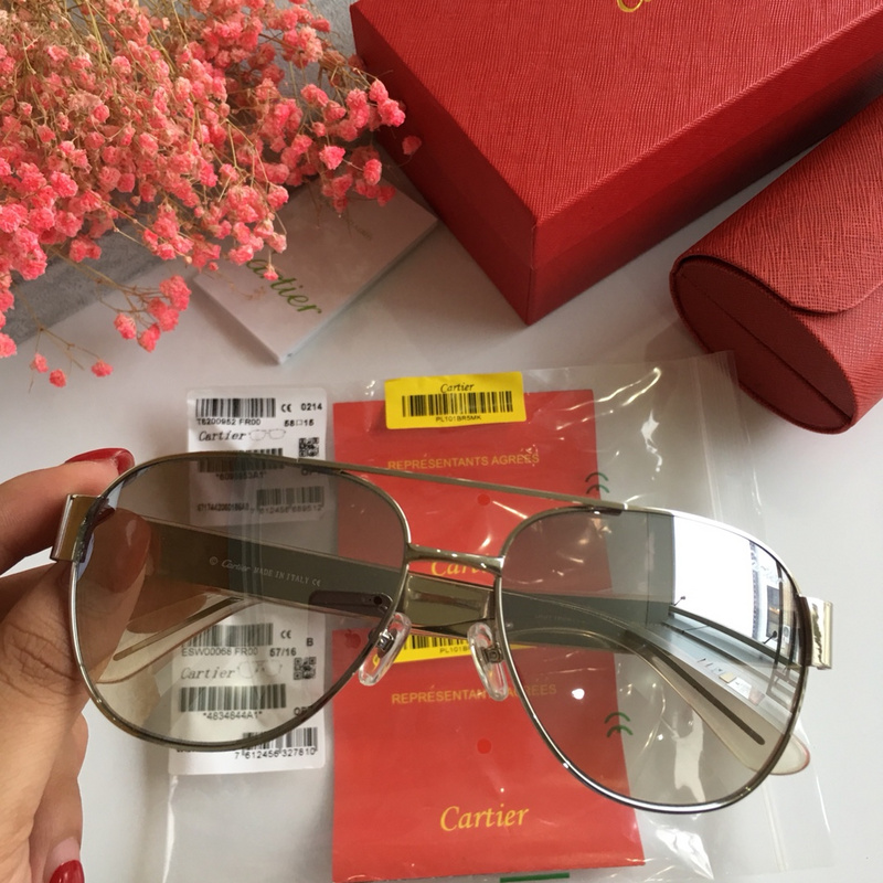 Cartier Sunglasses AAAA-074