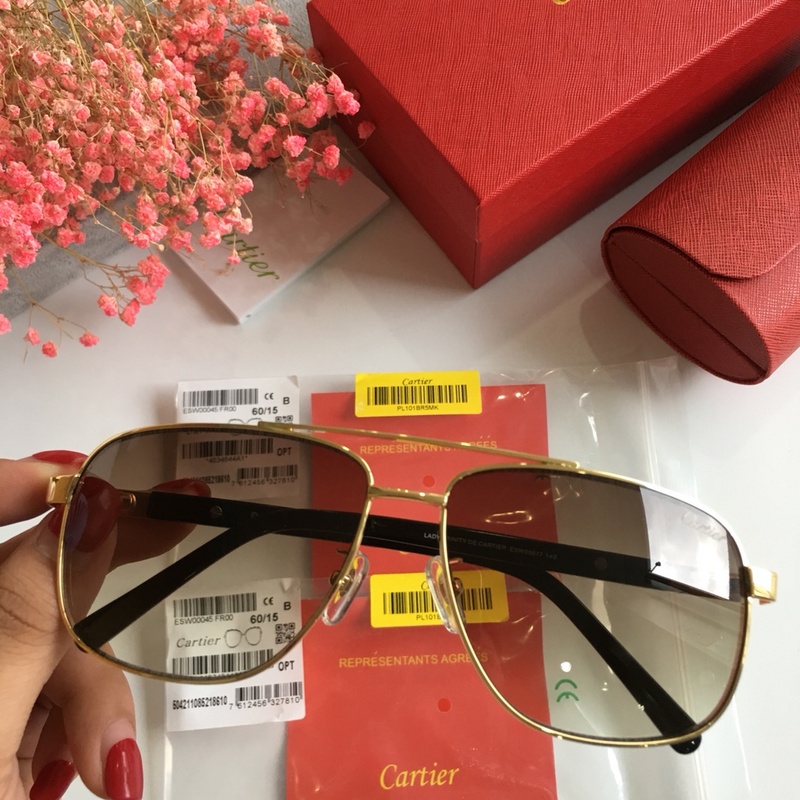 Cartier Sunglasses AAAA-076