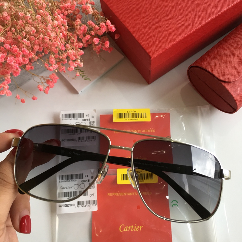 Cartier Sunglasses AAAA-077