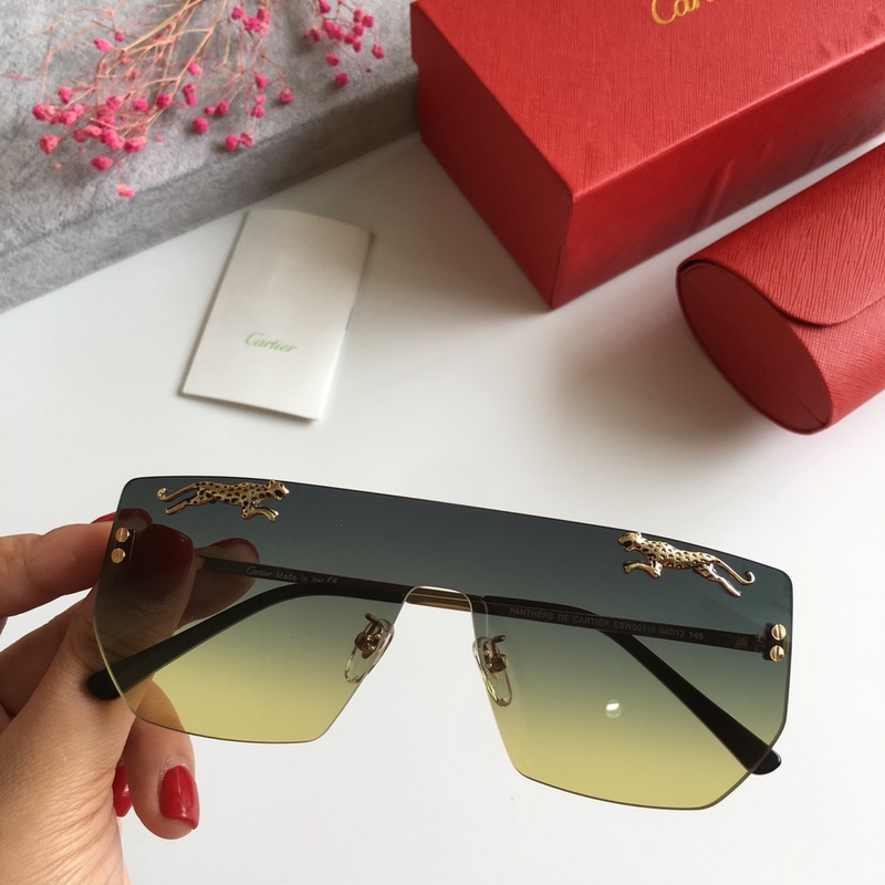 Cartier Sunglasses AAAA-117