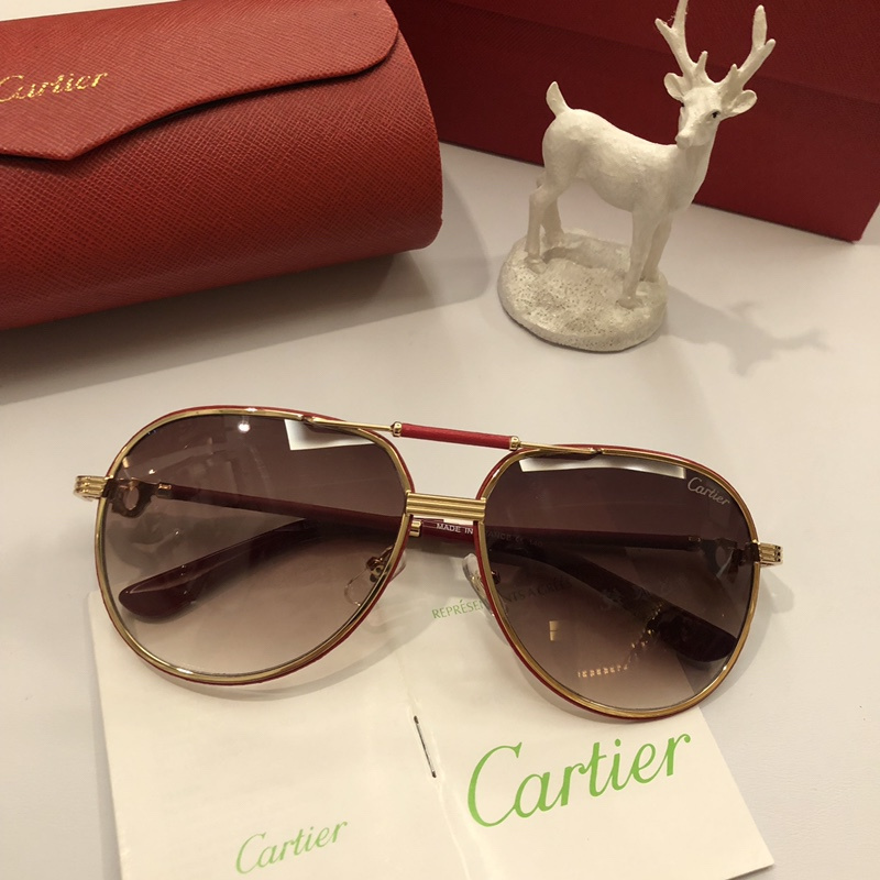 Cartier Sunglasses AAAA-316