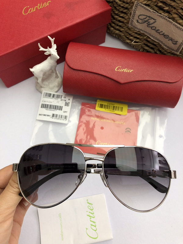 Cartier Sunglasses AAAA-342