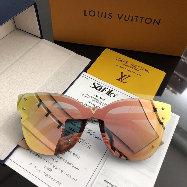 LV Sunglasses AAAA-040