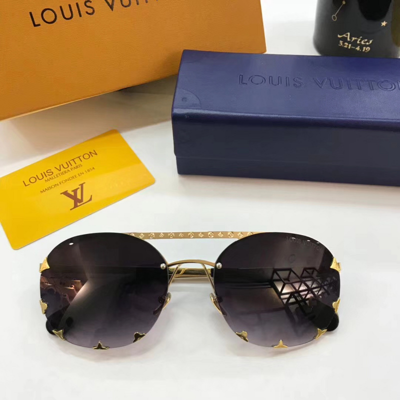 LV Sunglasses AAAA-041