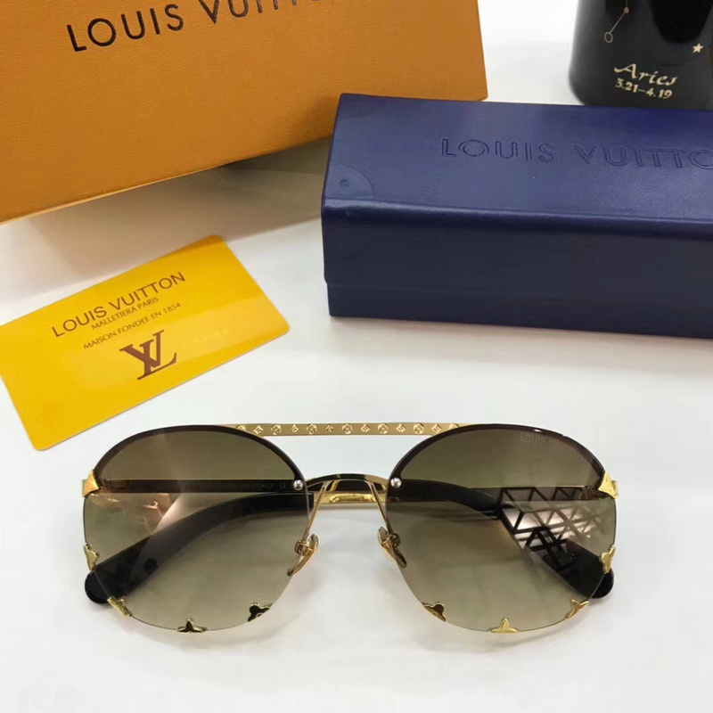 LV Sunglasses AAAA-043