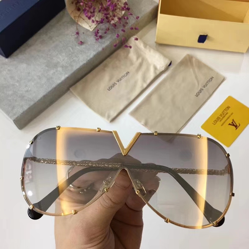 LV Sunglasses AAAA-083