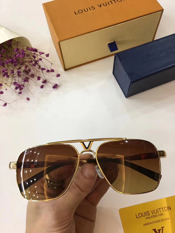 LV Sunglasses AAAA-095