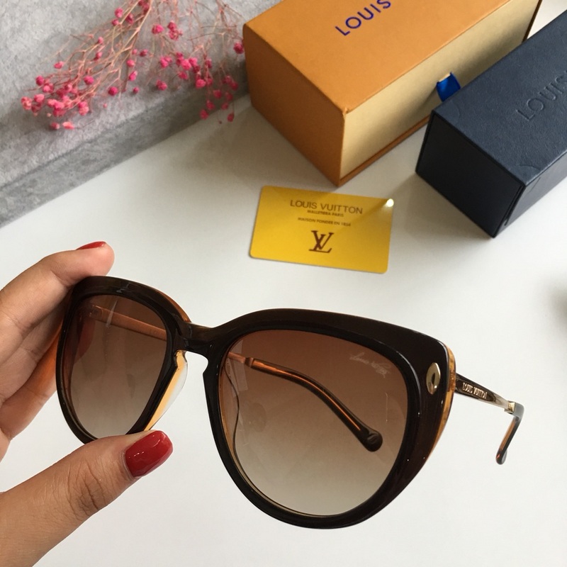 LV Sunglasses AAAA-107