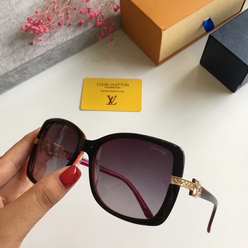 LV Sunglasses AAAA-123