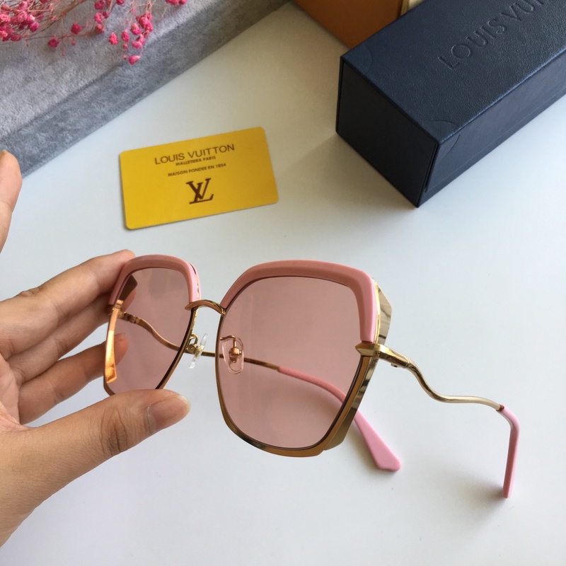 LV Sunglasses AAAA-155