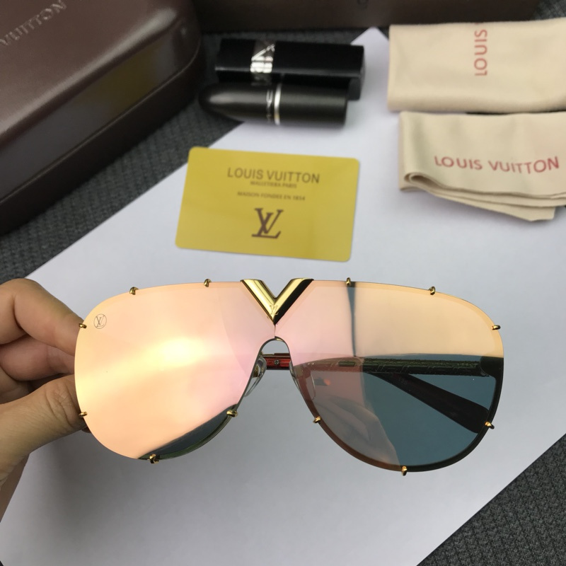 LV Sunglasses AAAA-291