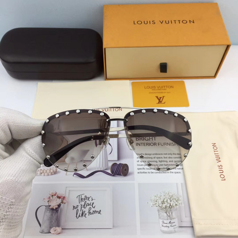 LV Sunglasses AAAA-313