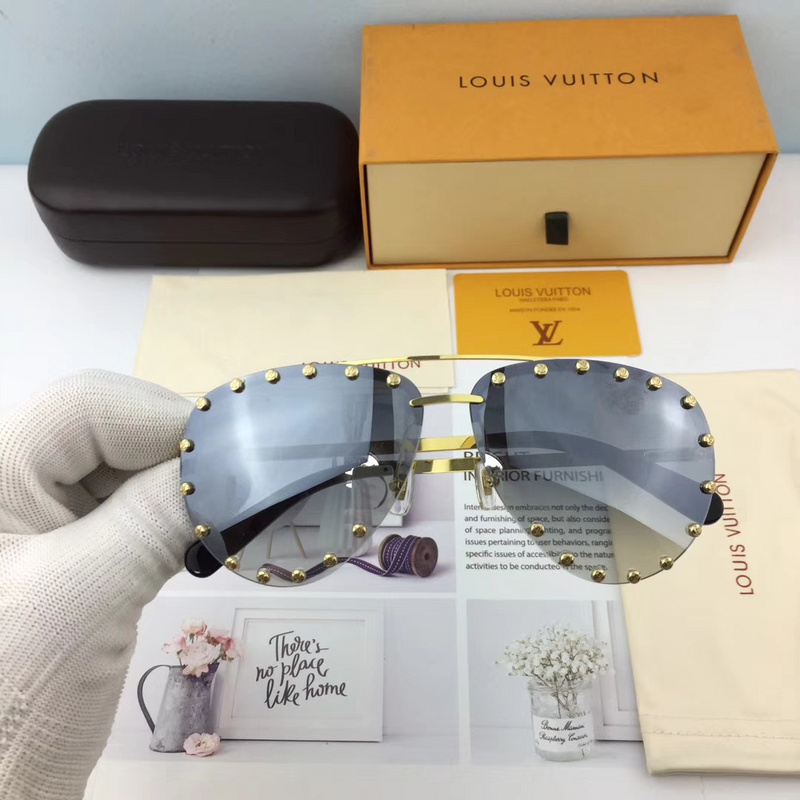 LV Sunglasses AAAA-317