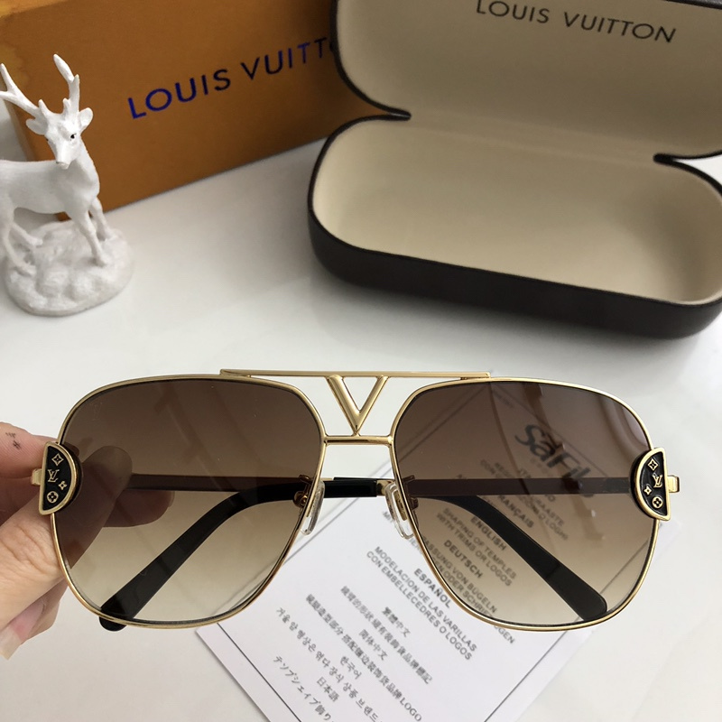 LV Sunglasses AAAA-356