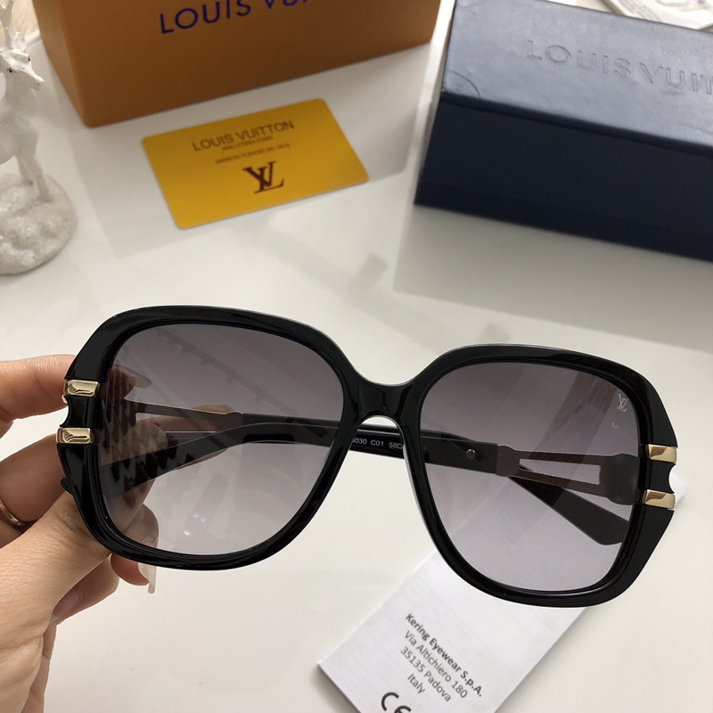 LV Sunglasses AAAA-395