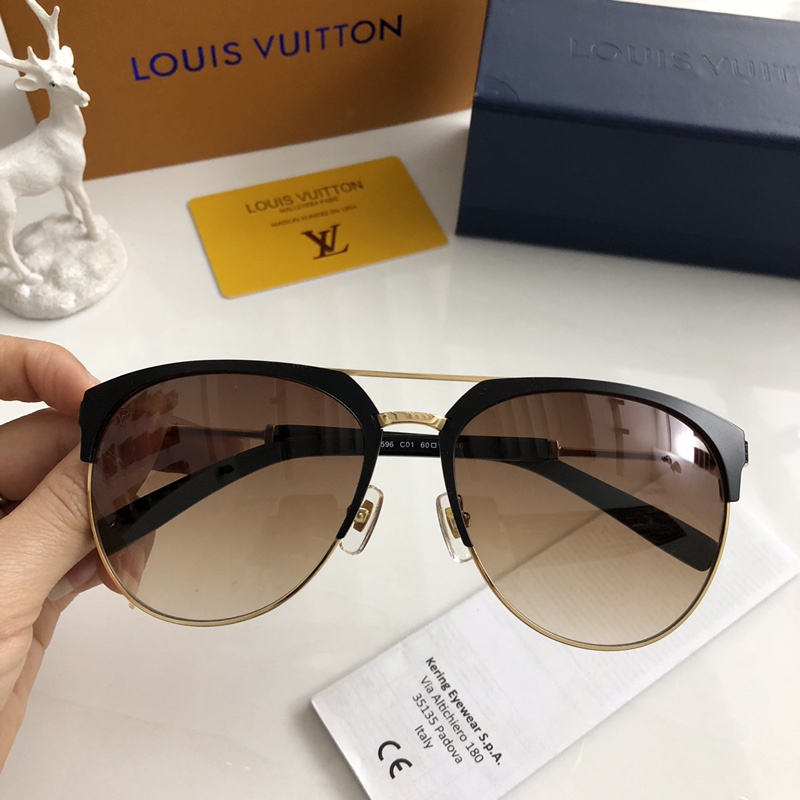 LV Sunglasses AAAA-435