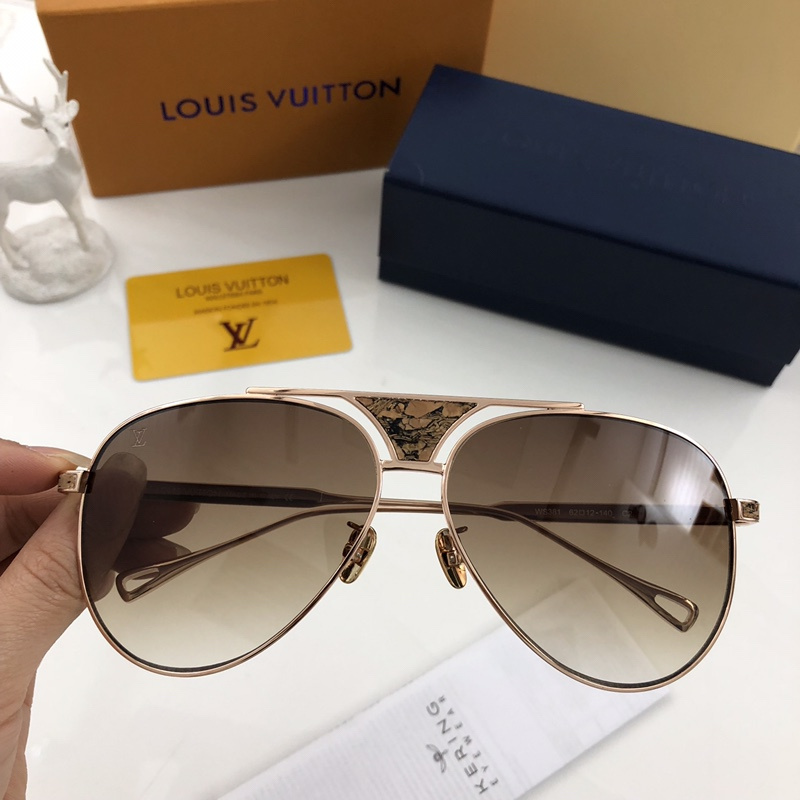 LV Sunglasses AAAA-489