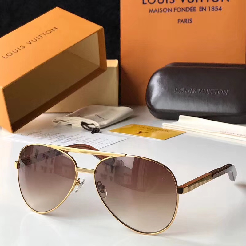 LV Sunglasses AAAA-527