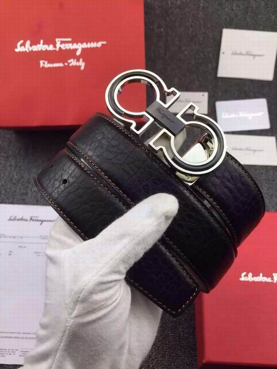 Super Perfect Quality Ferragamo Belts(100% Genuine Leather,steel Buckle)-1138