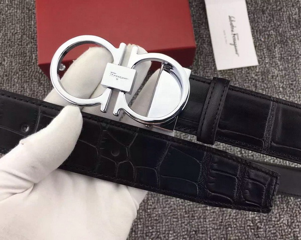 Super Perfect Quality Ferragamo Belts(100% Genuine Leather,steel Buckle)-1145