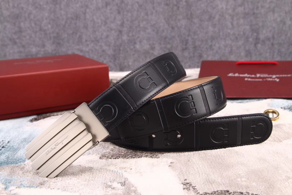 Super Perfect Quality Ferragamo Belts(100% Genuine Leather,steel Buckle)-857