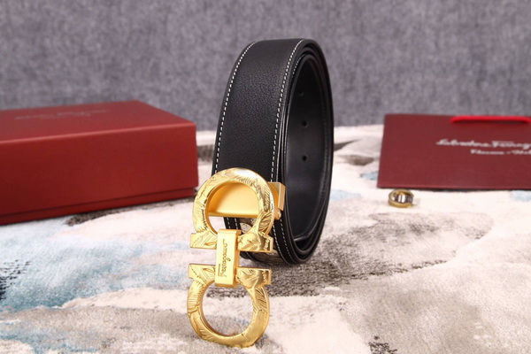 Super Perfect Quality Ferragamo Belts(100% Genuine Leather,steel Buckle)-860