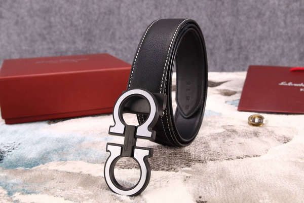 Super Perfect Quality Ferragamo Belts(100% Genuine Leather,steel Buckle)-867