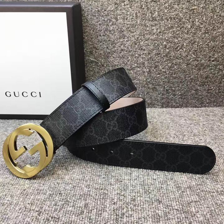 Super Perfect Quality G Belts(100% Genuine Leather,steel Buckle)-020