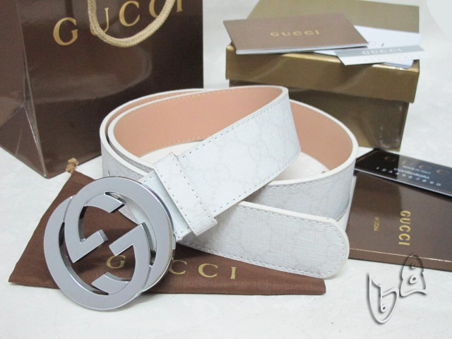 Super Perfect Quality G Belts(100% Genuine Leather,steel Buckle)-1164