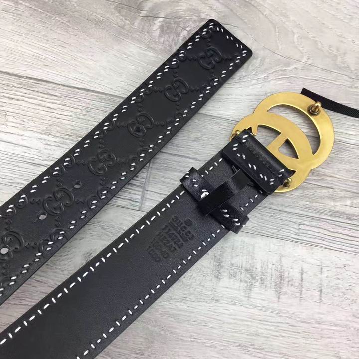 Super Perfect Quality G Belts(100% Genuine Leather,steel Buckle)-1236