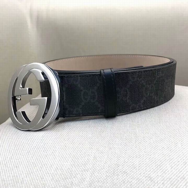 Super Perfect Quality G Belts(100% Genuine Leather,steel Buckle)-1453