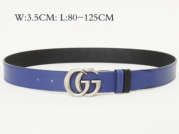 Super Perfect Quality G Belts(100% Genuine Leather,steel Buckle)-1488