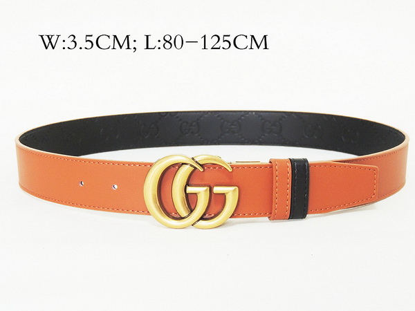 Super Perfect Quality G Belts(100% Genuine Leather,steel Buckle)-1495