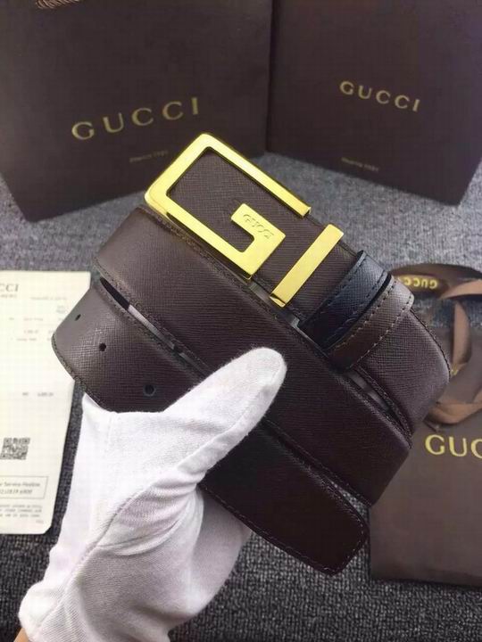 Super Perfect Quality G Belts(100% Genuine Leather,steel Buckle)-1578