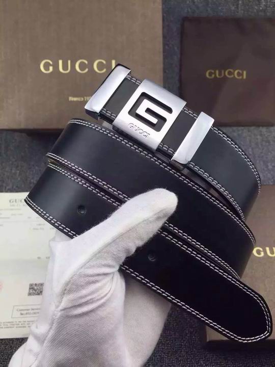 Super Perfect Quality G Belts(100% Genuine Leather,steel Buckle)-1620