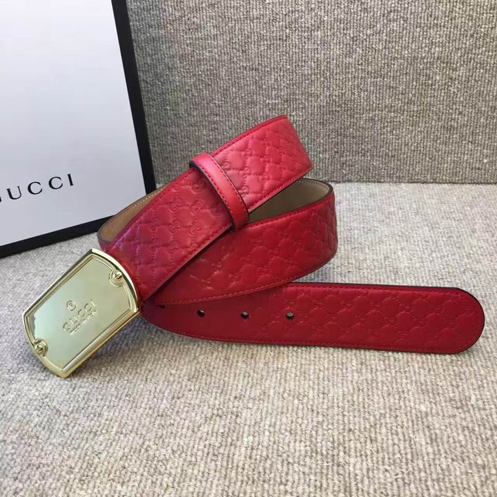 Super Perfect Quality G Belts(100% Genuine Leather,steel Buckle)-205