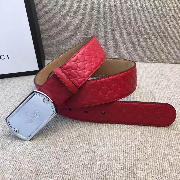 Super Perfect Quality G Belts(100% Genuine Leather,steel Buckle)-211