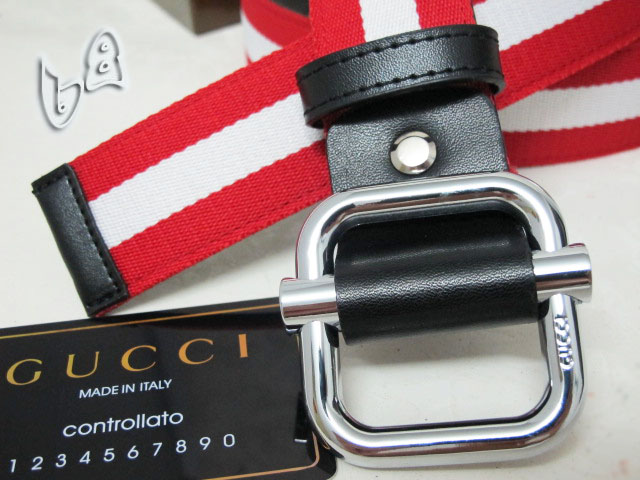 Super Perfect Quality G Belts(100% Genuine Leather,steel Buckle)-274