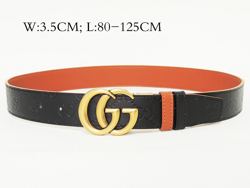 Super Perfect Quality G women Belts(100% Genuine Leather,steel Buckle)-143